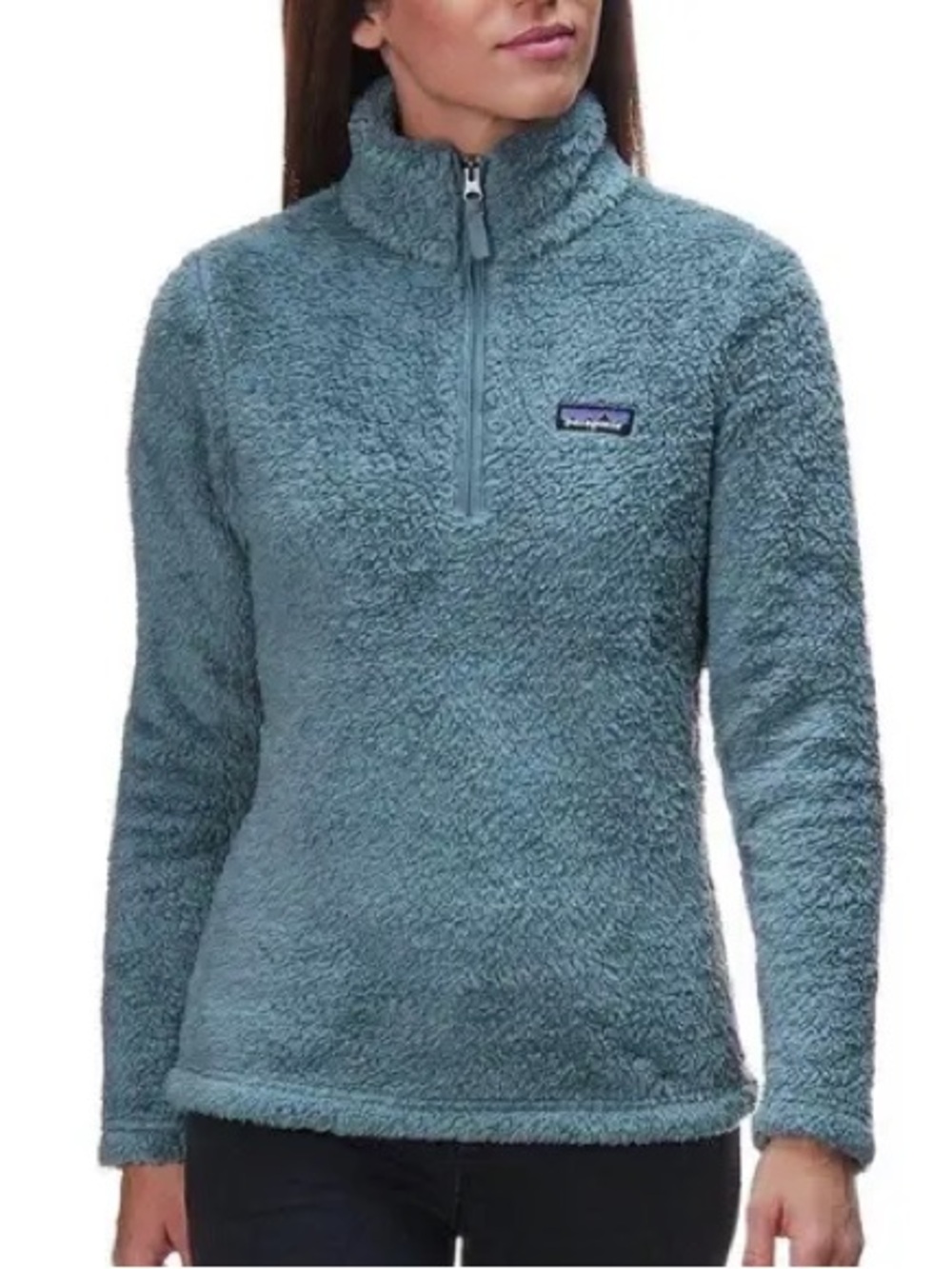 Patagonia Women’s Los Gatos 1/4 Zip Fleece Pullover Teal Blue